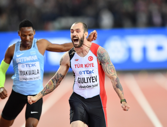 Ramil Guliyev'den Türkiye'ye altın madalya