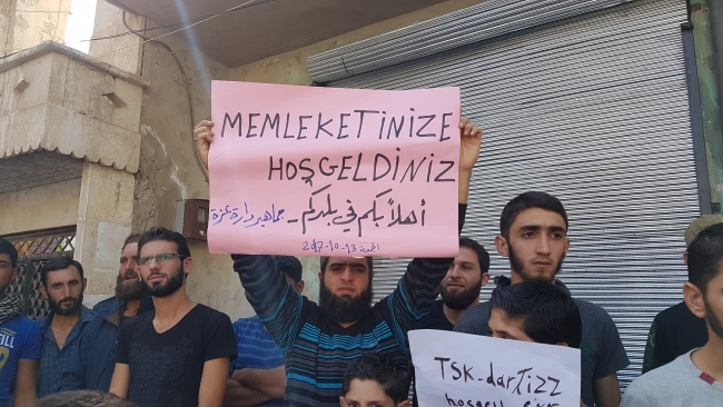 İdlib halkı teröre karşı Türk ordusuna güveniyor