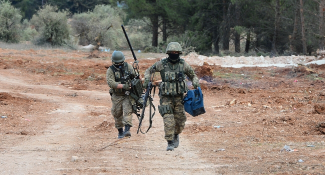 Afrin'de stratejik 5 köy ve 2 tepe YPG/PKK'dan kurtarıldı