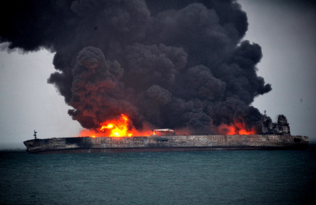 Çin'de 5 gündür yanan petrol tankerinde patlama