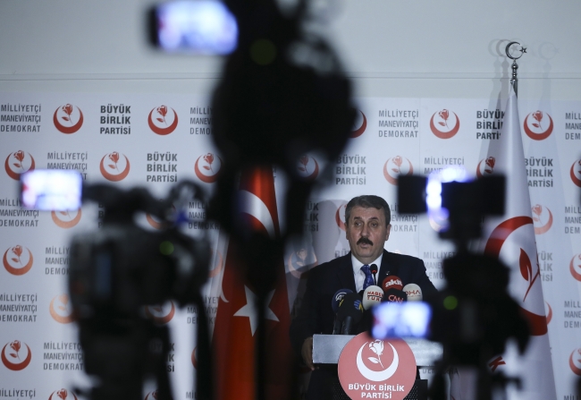 BBP Genel Başkanı Mustafa Destici: BBP de 'Cumhur İttifakı'nın içinde yer alacak