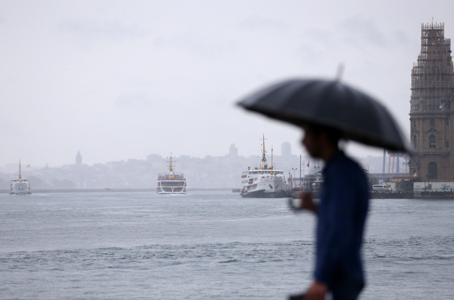 İstanbul'da yağmur