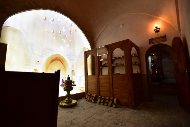 2 asırlık harabe hamam, müzeye dönüştürüldü