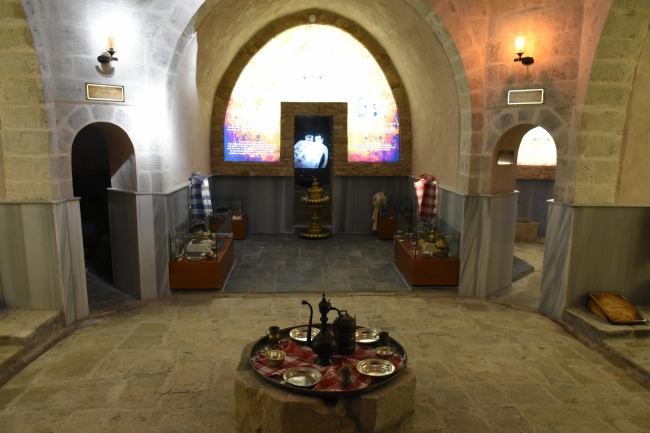 2 asırlık harabe hamam, müzeye dönüştürüldü