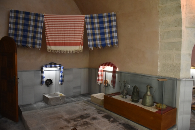 2 asırlık harabe hamam, müzeye dönüştürüldü