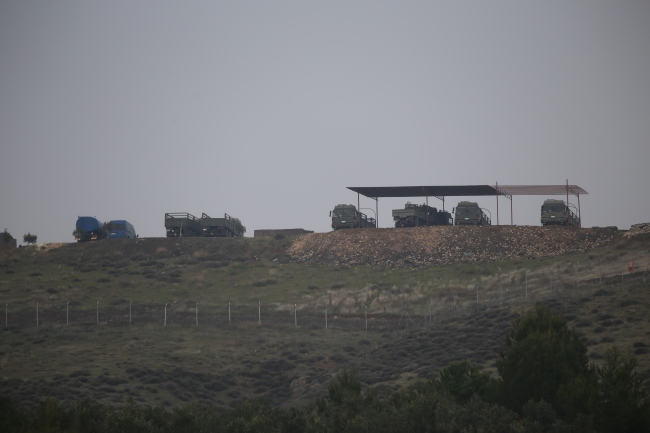 Afrin sınırında 'Kayı' güvenlik sistemi devreye girdi
