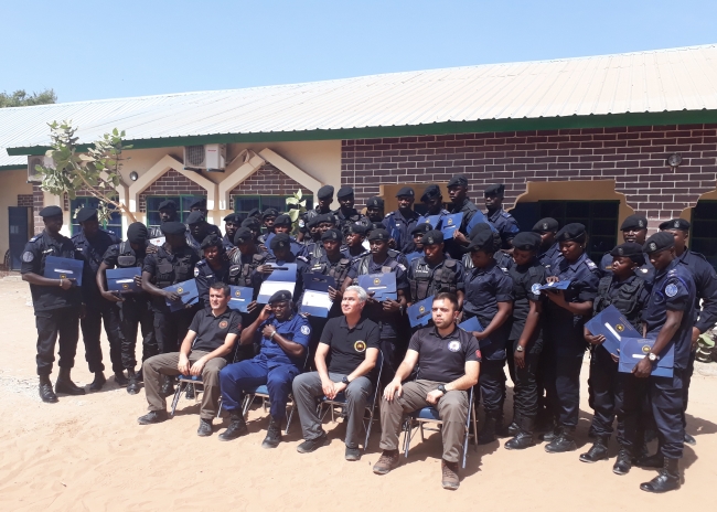 Türkiye'den Gambiya polisine eğitim