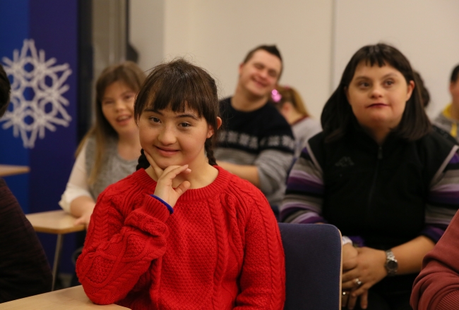 Down sendromlular için sahne zamanı