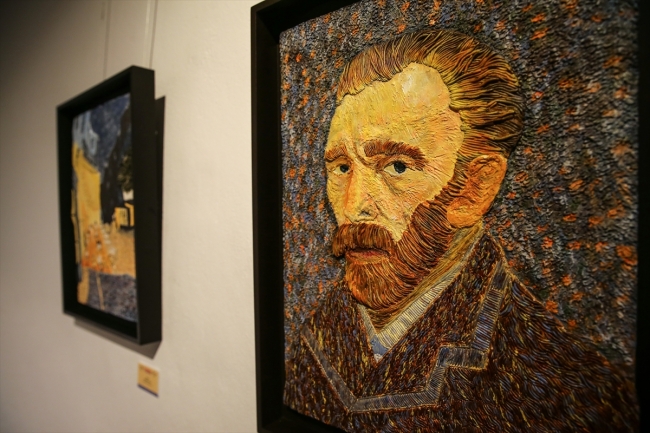 Van Gogh'un eserleri seramikle can buldu