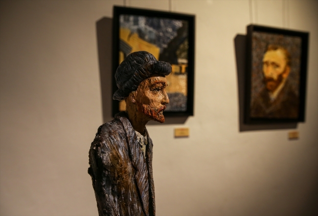 Van Gogh'un eserleri seramikle can buldu