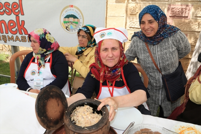 Aksaray'ın yöresel yemekleri yarıştı