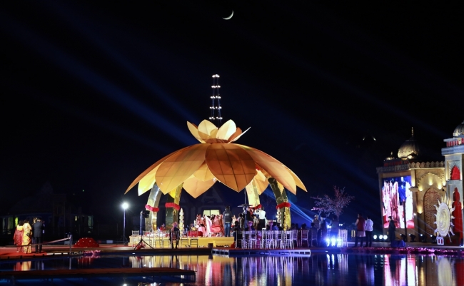 Antalya'daki Hint düğünü 3 gün 3 gece sürdü