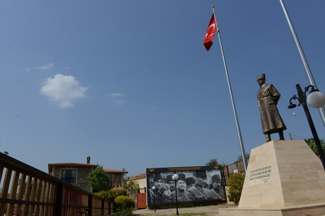 "Atatürk Evi"ndeki restorasyon çalışmaları bitiyor