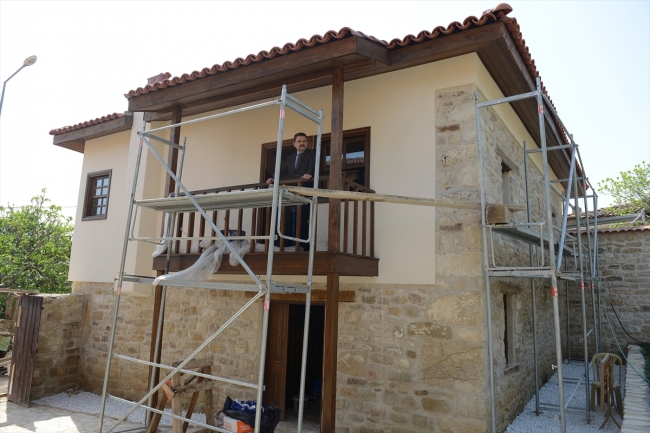 "Atatürk Evi"ndeki restorasyon çalışmaları bitiyor