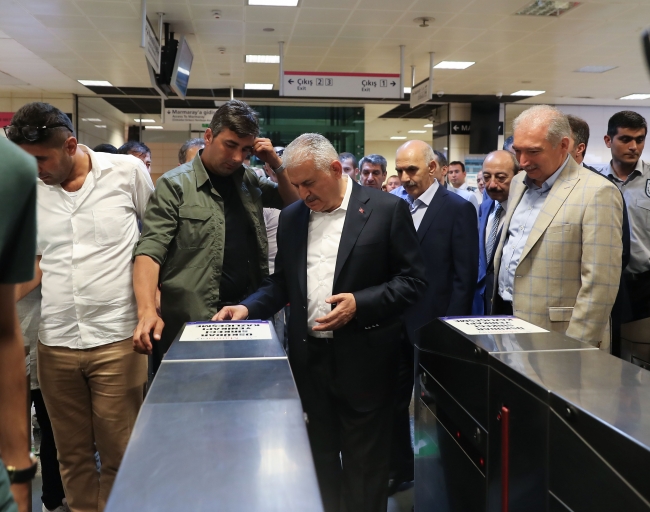 Başbakan Binali Yıldırım'dan İstanbullulara pazar sürprizi