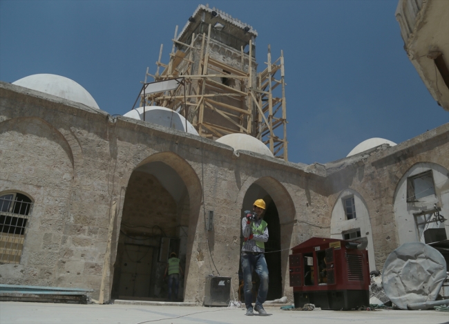 Bab'daki tarihi cami ve çarşı Türkiye'nin desteğiyle restore ediliyor