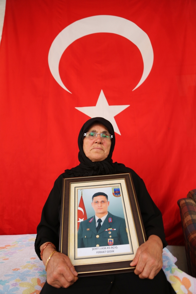 Şehit Ferhat Gedik'in ailesinden TSK'ya 'Kandil' desteği