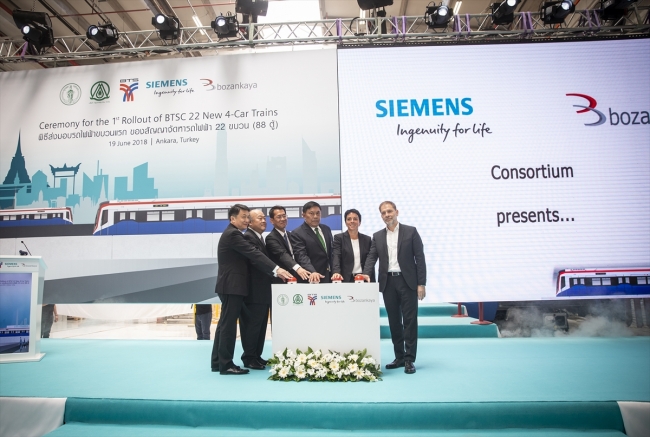 Türkiye'nin ilk metro aracı ihracatı Tayland'a gerçekleşti