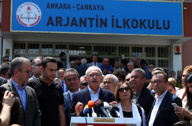 CHP Genel Başkanı Kılıçdaroğlu Ankara'da sandık başına gitti