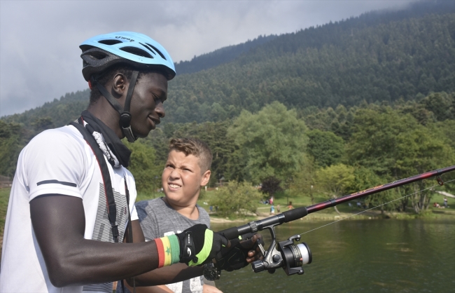 Bisikletle Türkiye'yi dolaşarak Afrika'yı anlatacak