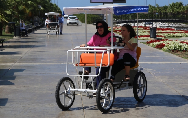 İstanbul'da aile bisikletlerinin sayısı artıyor