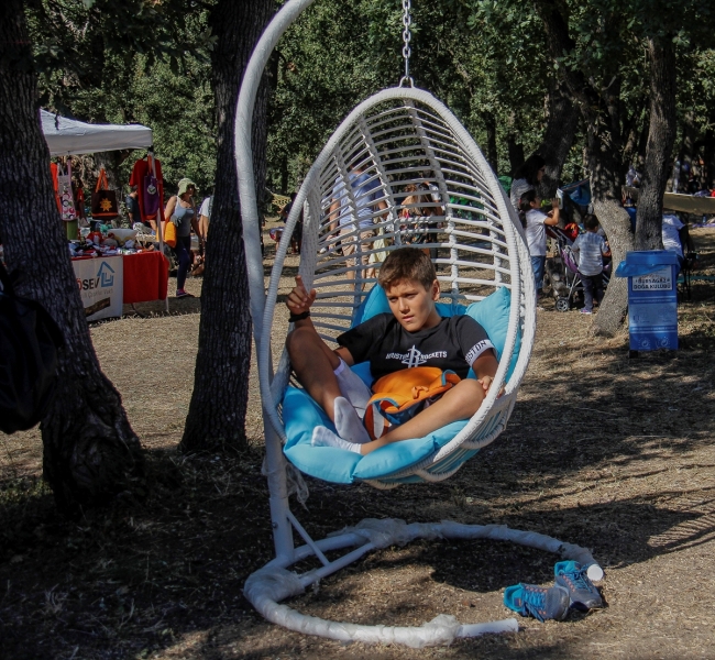Bursa'da "Hamak Festivali" düzenlendi