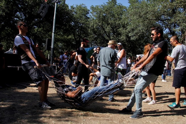 Bursa'da "Hamak Festivali" düzenlendi