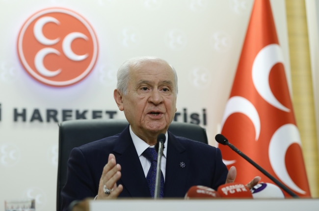 MHP Genel Başkanı Bahçeli: Biz kurla kurulmadık, dövizle devrilmeyiz