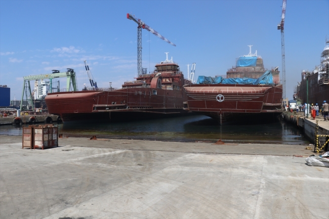 Türk tersanelerinde üretilen elektrikli gemiler dünya denizlerine açılacak