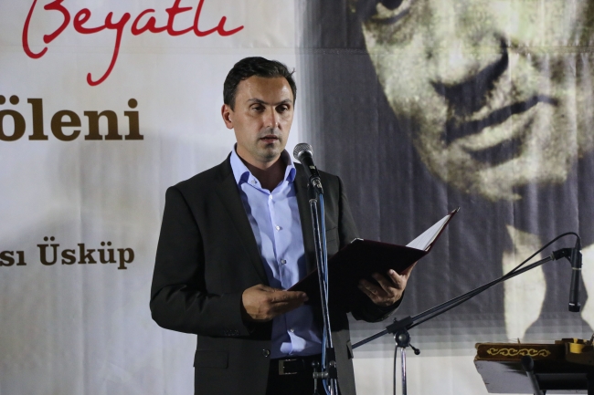Üsküp'te "Uluslararası Yahya Kemal Beyatlı Şiir Şöleni" düzenlendi
