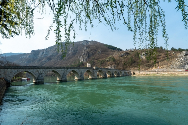 Sokollu Mehmed Paşa Köprüsü'nün restorasyonu resmen tamamlandı