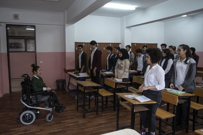 Kas hastası Gamze öğretmenin en büyük hedefi "iz bırakabilmek"