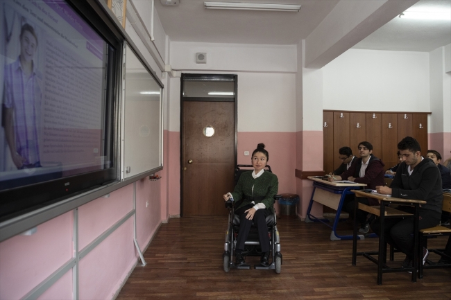 Kas hastası Gamze öğretmenin en büyük hedefi "iz bırakabilmek"