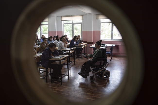 Kas hastası Gamze öğretmenin en büyük hedefi "iz bırakabilmek"