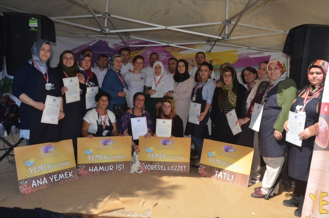 Safranbolu'da lezzetler yarıştı