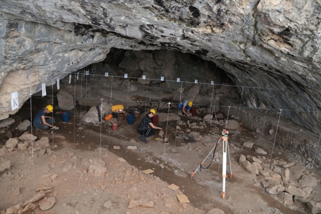 Direkli Mağarası'ndaki kazılar 12 yıldır devam ediyor