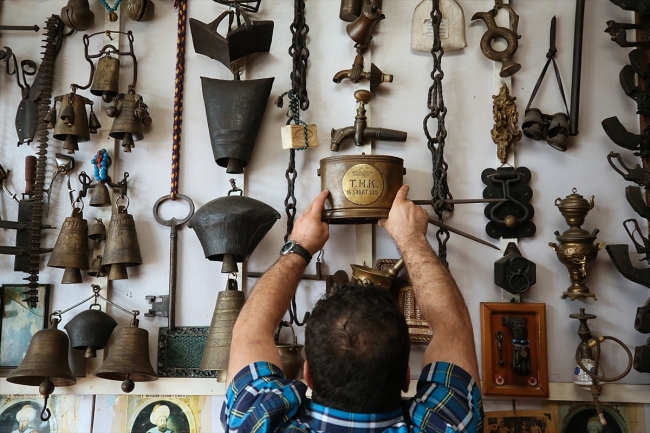 Trabzon'da çay ocağındaki köy müzesi ilgi görüyor