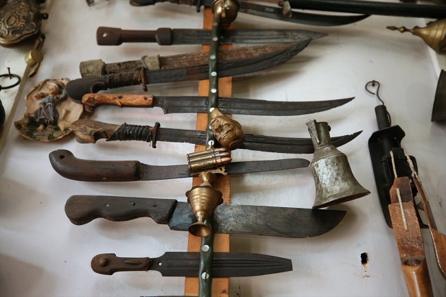 Trabzon'da çay ocağındaki köy müzesi ilgi görüyor