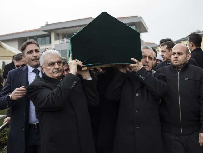 Başbakan Binali Yıldırım, Hüseyin Aytaç'ın cenaze törenine katıldı