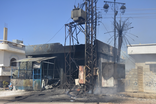 Esed rejimi Dera'ya bir günde 750 saldırı düzenledi