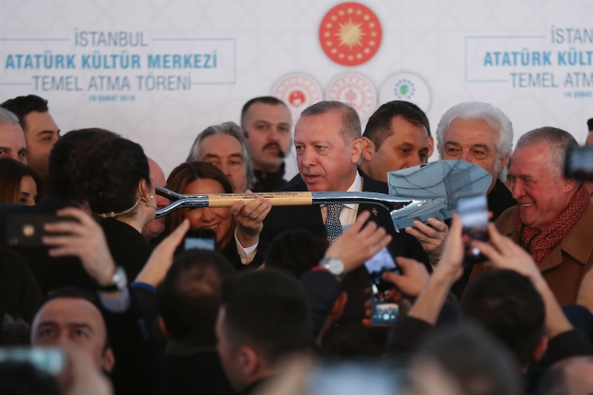 Cumhurbaşkanı Erdoğan: İstanbul AKM bir zafer anıtı olacaktır