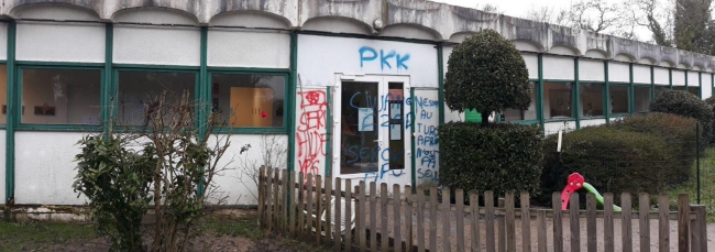 Fransa'da PYD/PKK yandaşlarından camiye saldırı