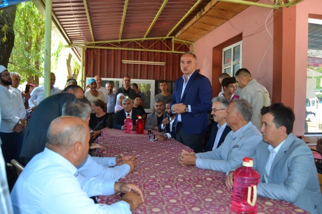 Kültür ve Turizm Bakanı Ersoy'dan tarihi köy Lübbey'e ziyaret