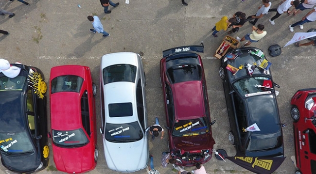 Otomobil tutkunları Düzce'de buluştu