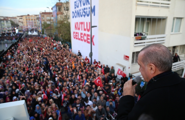 Cumhurbaşkanı Erdoğan: Artık Suriye'de Türkiye'siz hiçbir adım mümkün değil