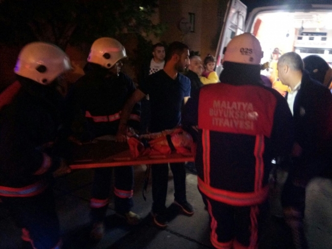 Malatya'da asansör zemine çakıldı: 7 yaralı