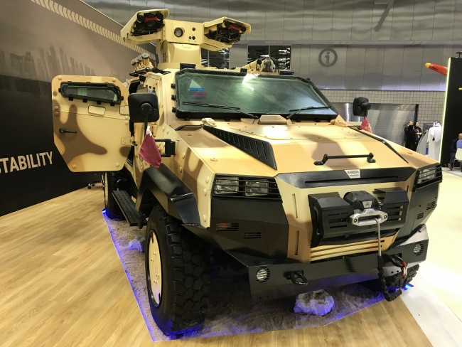 Türkiye'nin yeni zırhlısı "NMS" dünyaya açıldı