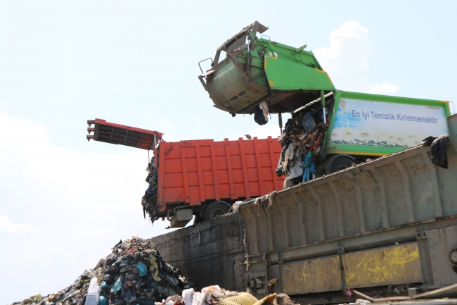 Samsun'da çöpler 23 bin konutu aydınlatıyor
