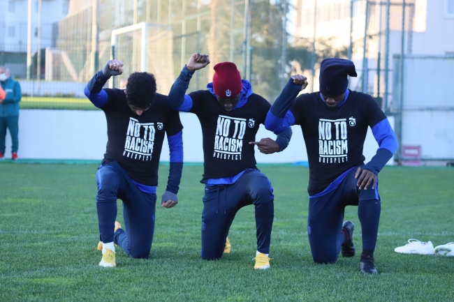 Trabzonspor'dan 'Irkçılığa hayır' mesajı