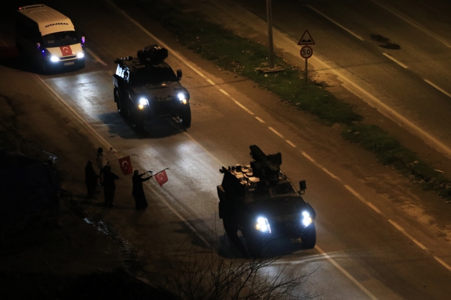 Jandarma ve Polis Özel Harekat ekipleri sınıra sevk edildi